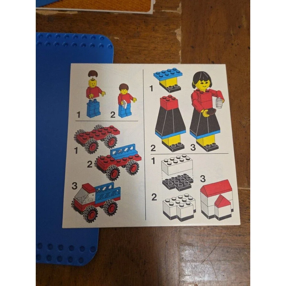 Lego Bedroom #5233 Homemaker Vintage 1970s Almost Complete